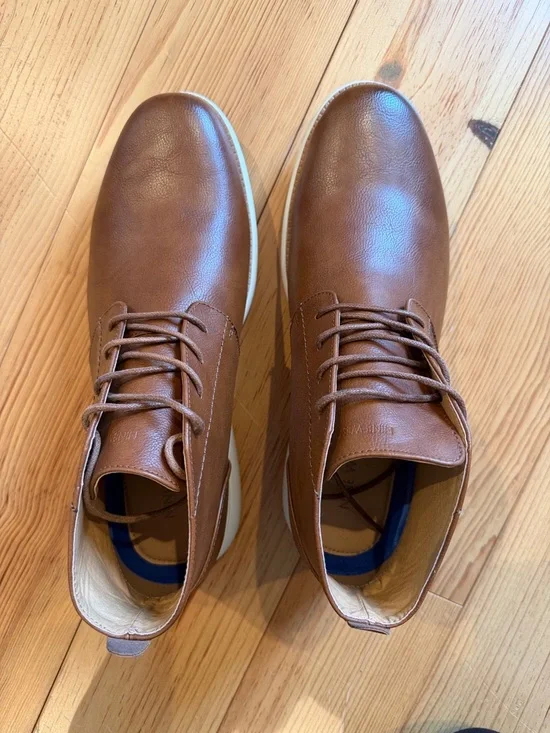 Brown Nine West Men's Chukka Boots - Classic Casual - Picture 2 of 7